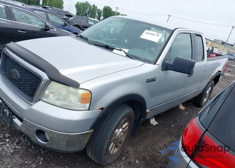 2006 Ford F150 из США, поврежденный, VIN 1FTPX14596NA08700